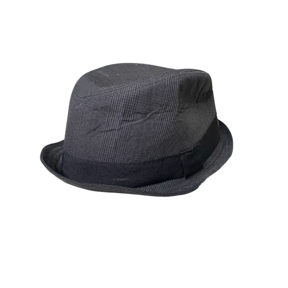Flawed The Children’s Place Boys Black Fedora Hat Formal Dressy Toddler 12-24M - Picture 1 of 9